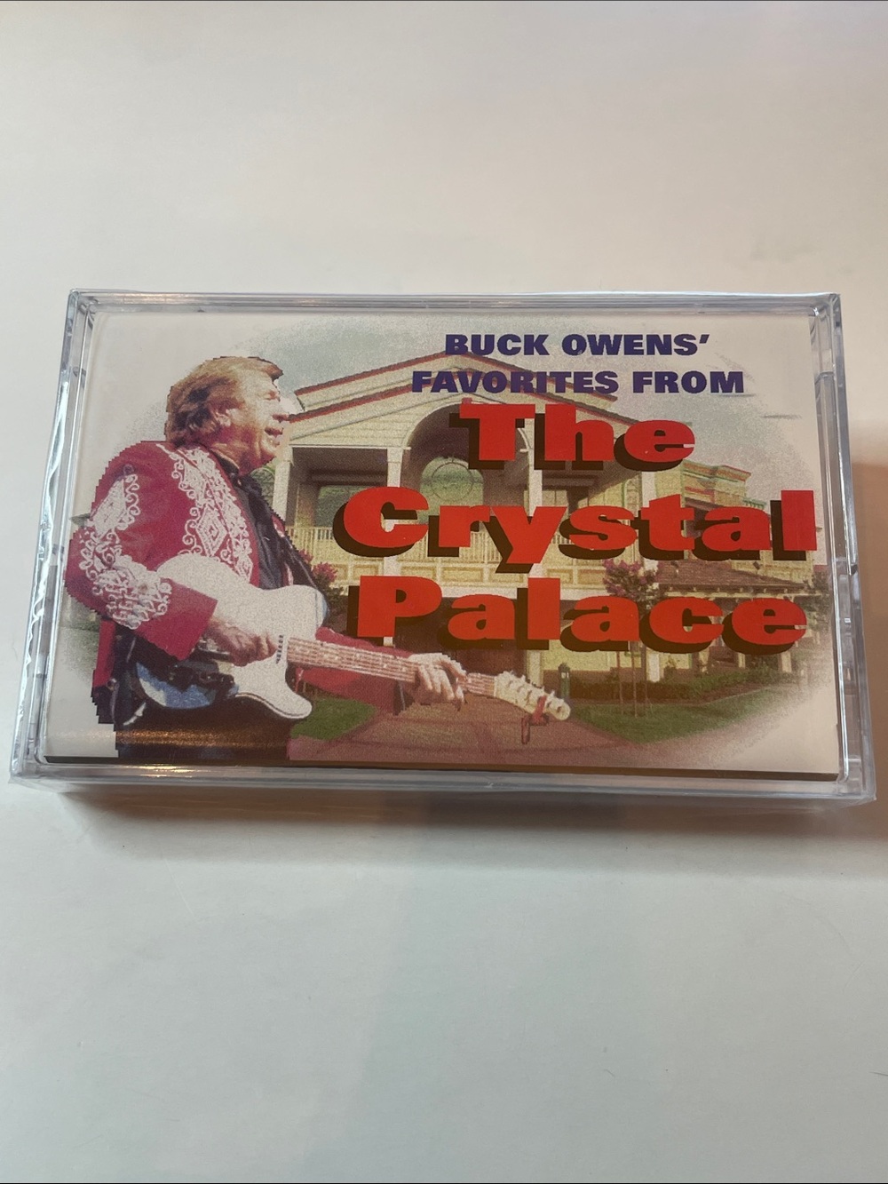 Vintage Buck Owens' Favorites From The Crystal Palace Cassette Tape, Bakersfield